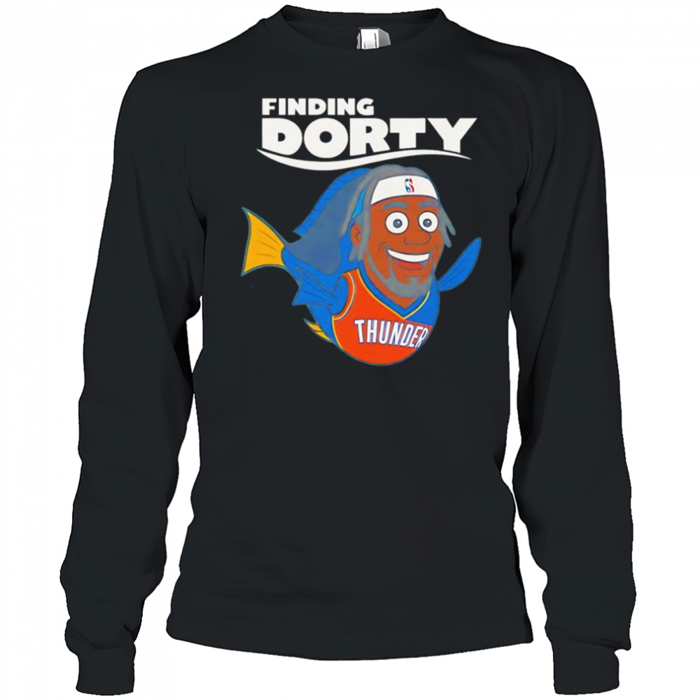 Finding Dorty OKC Thunder shirt Long Sleeved