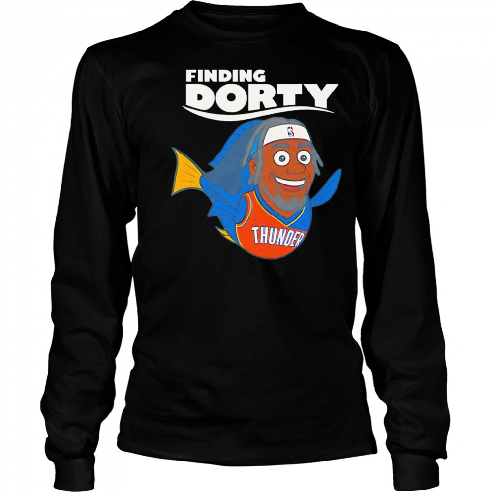 Finding Dorty OKC Thunder shirt Long Sleeved