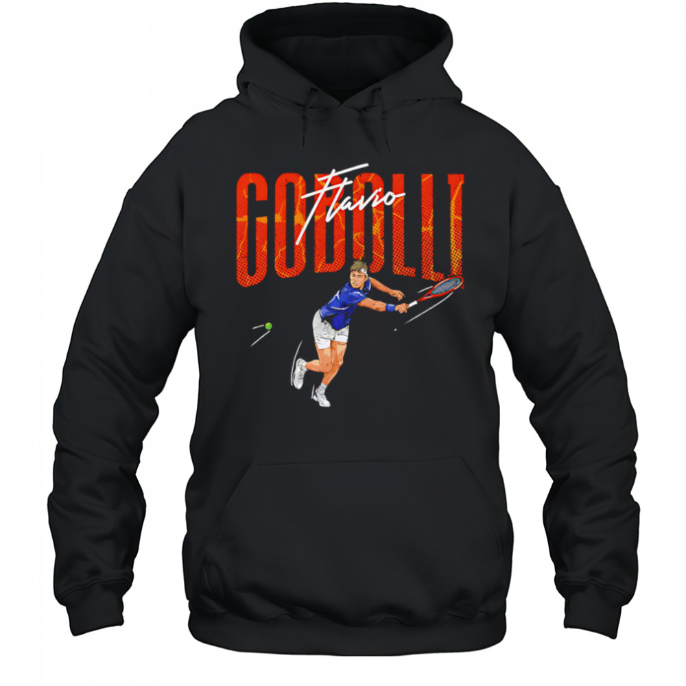 Flavio Cobolli Tennis shirt Hoodie