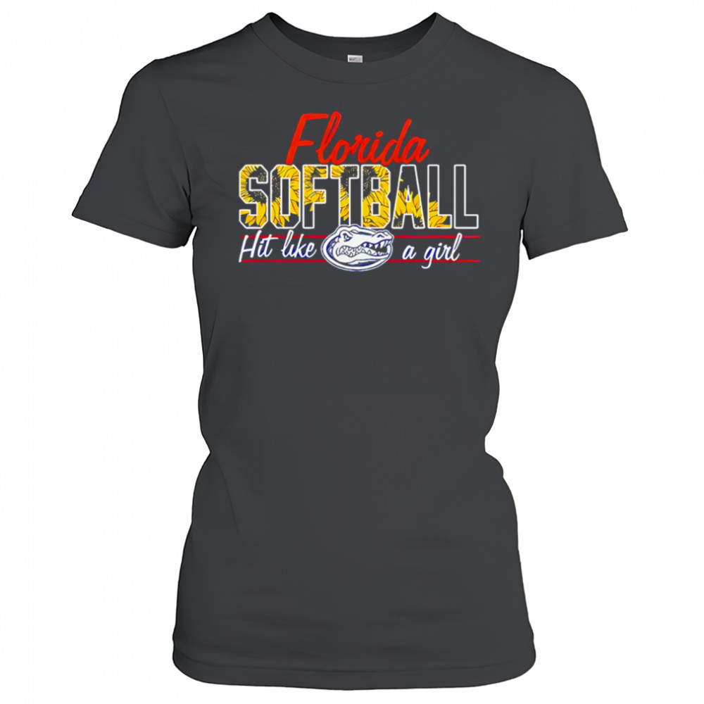 Florida Gators Hit Like A Girl Special shirt Women's T-shirt