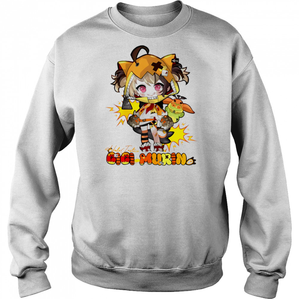 GigI murin holo justice hololive fan name shirt Hoodie