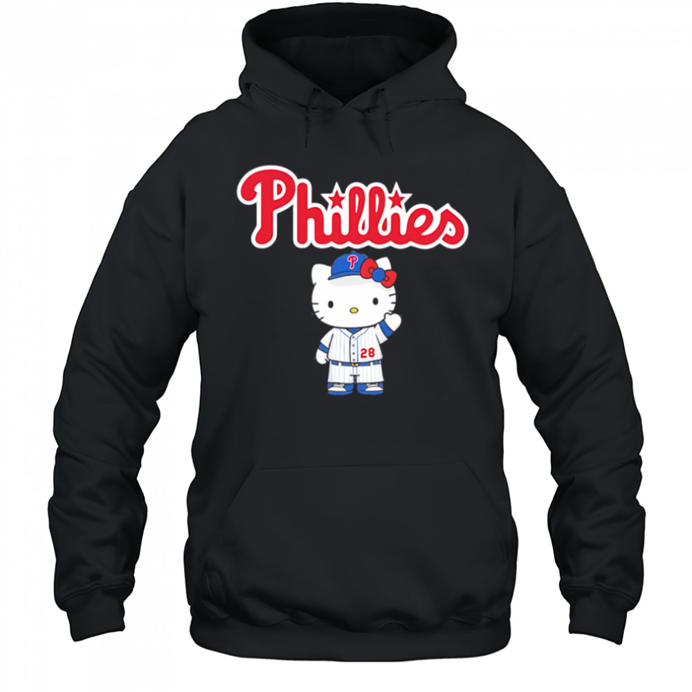 Hello Kitty Phillies MLB shirt Hoodie