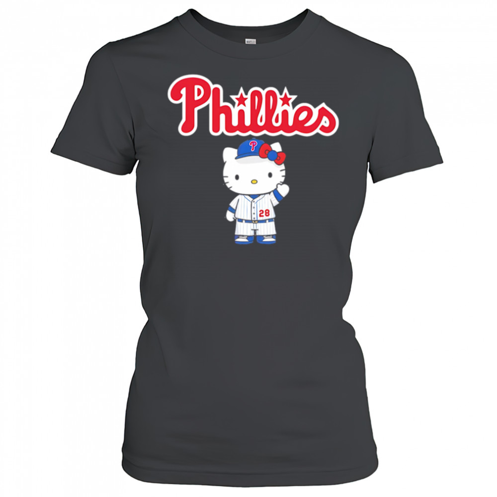 Hello Kitty Phillies MLB shirt Women's T-shirt