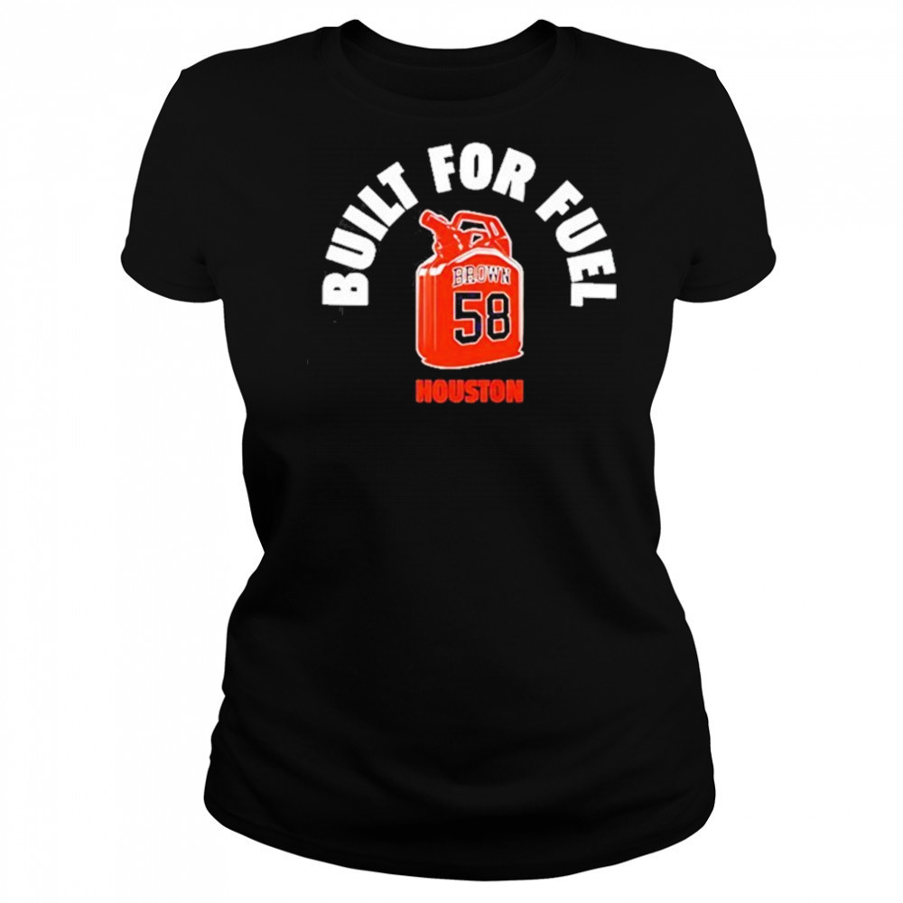 Hunter brown built for fuel Houston Astros T-shirt Women's T-shirt