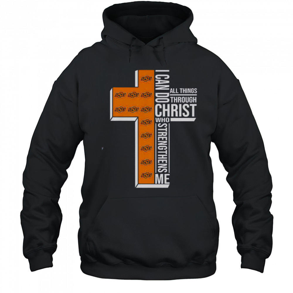 I Can Do All Things Through Christ Who Strengthens Me Oregon State Beavers Logo T-Shirt Hoodie