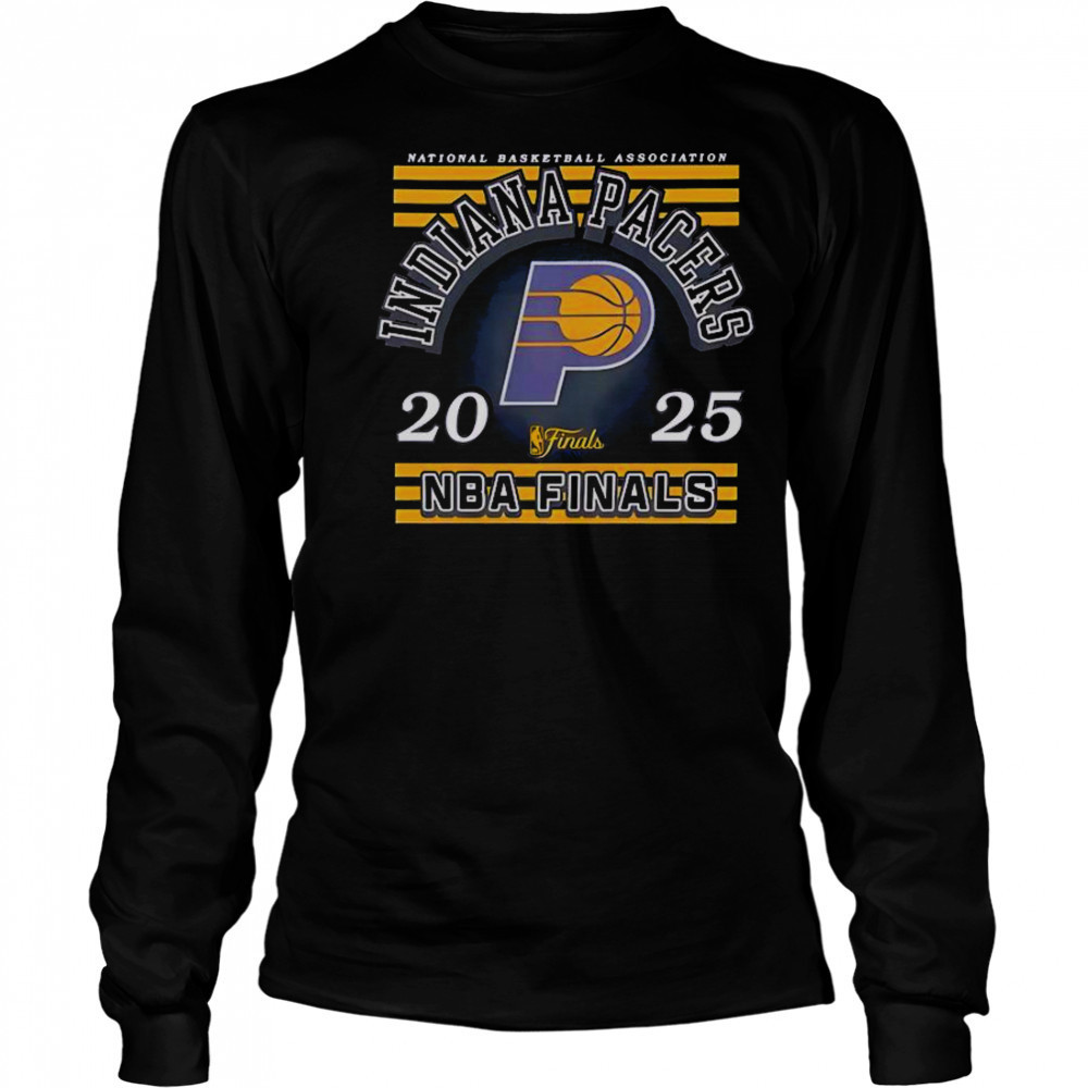 Indiana Pacers 2025 NBA Finals National Basketball Association T-Shirt Long Sleeved