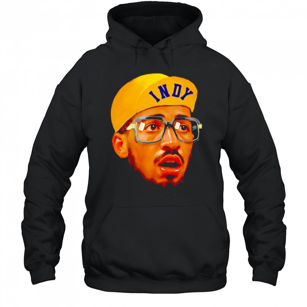 Indiana Pacers Tyrese Haliburton Big Head hat indy shirt Hoodie