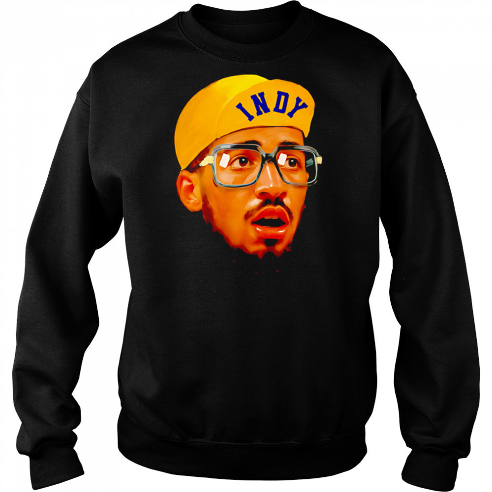 Indiana Pacers Tyrese Haliburton Big Head hat indy shirt Hoodie