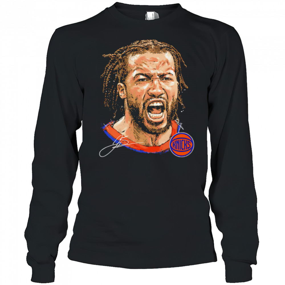 Jalen Brunson New York Knicks Portrait shirt Long Sleeved