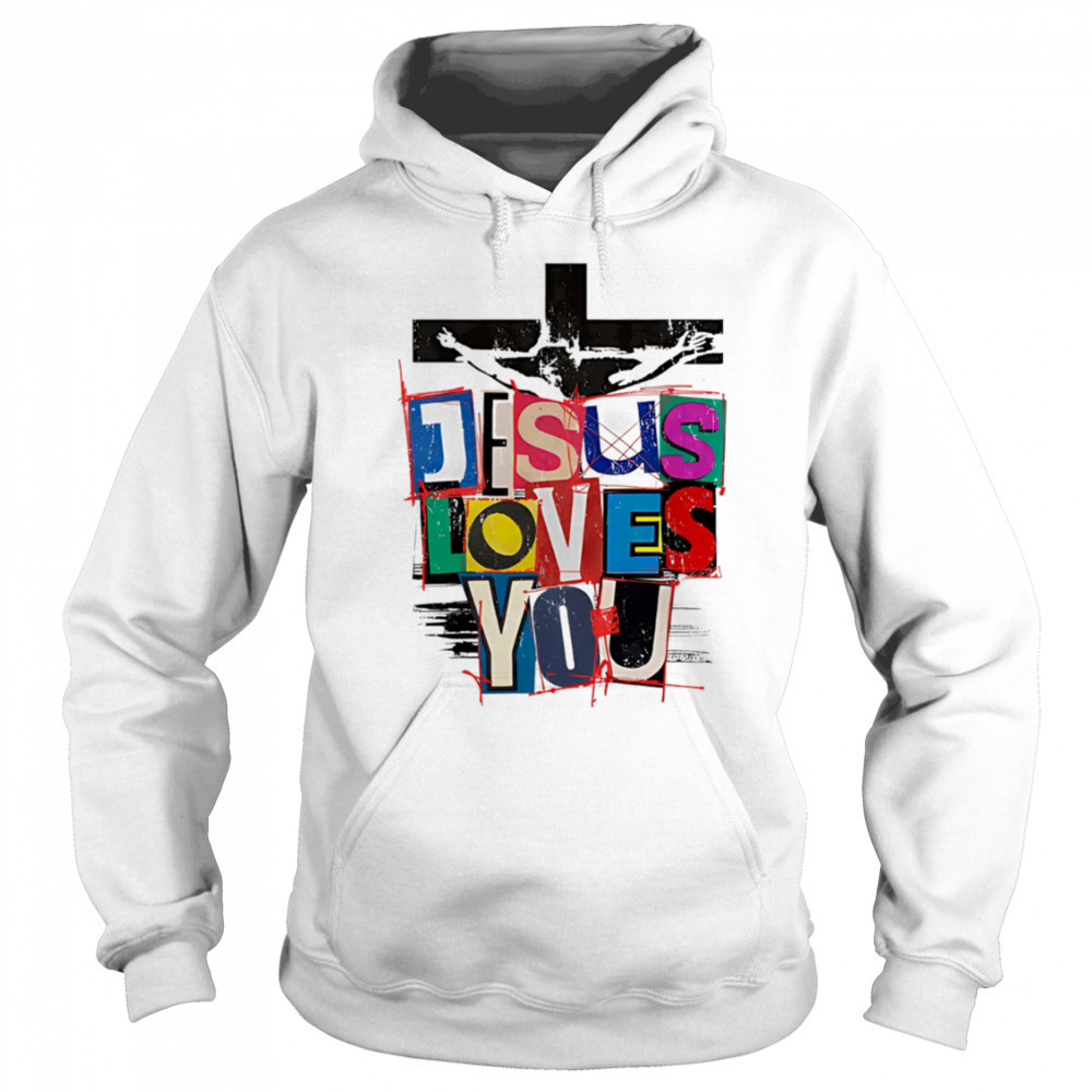 Jesus loves you pride vintage shirt Sweatshirt