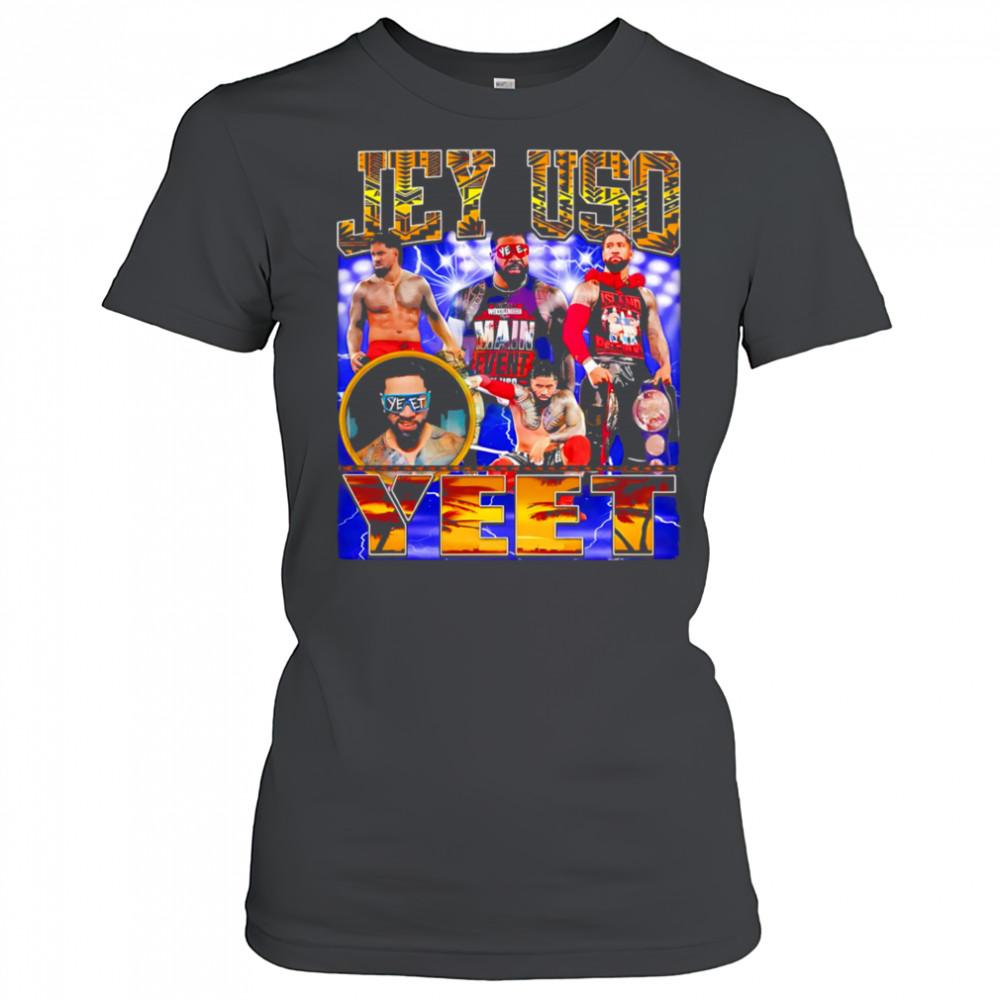 Jey Uso Yeet Wrestler Sublimation graphic shirt Women's T-shirt