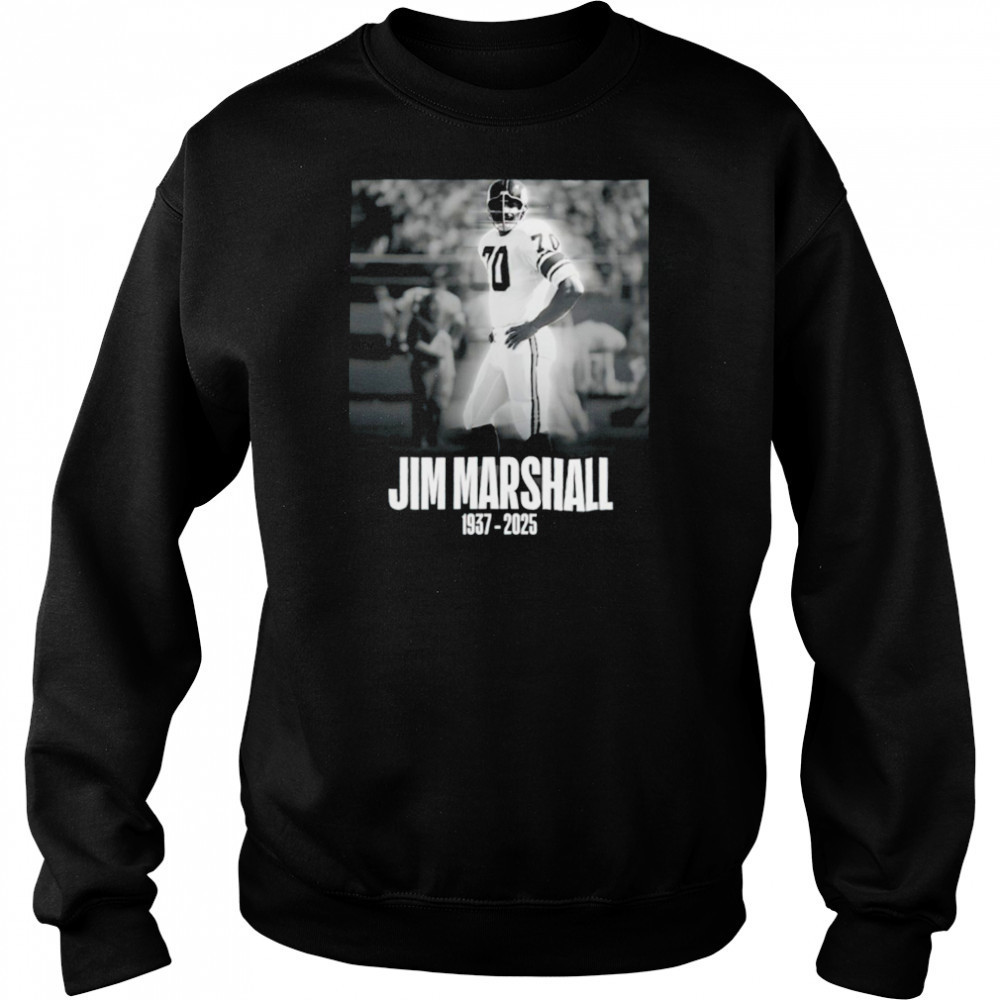 Jim Marshall 1937 2025 shirt Hoodie