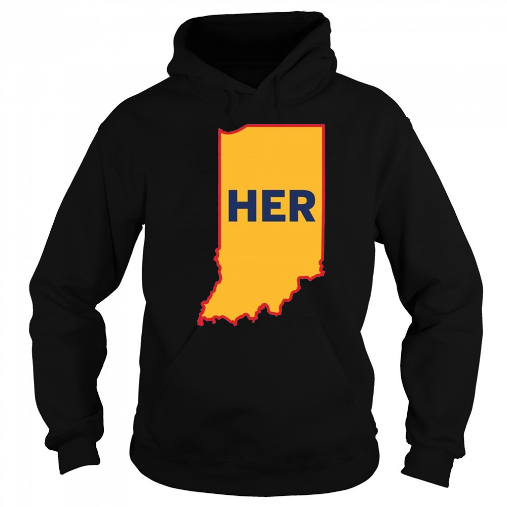 Joey Chestnut Her Indiana Map 2025 Shirt Sweatshirt