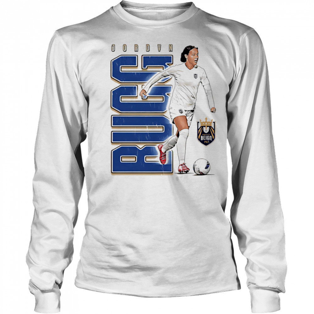 Jordyn Bugg Seattle Reign FC Retro shirt Long Sleeved