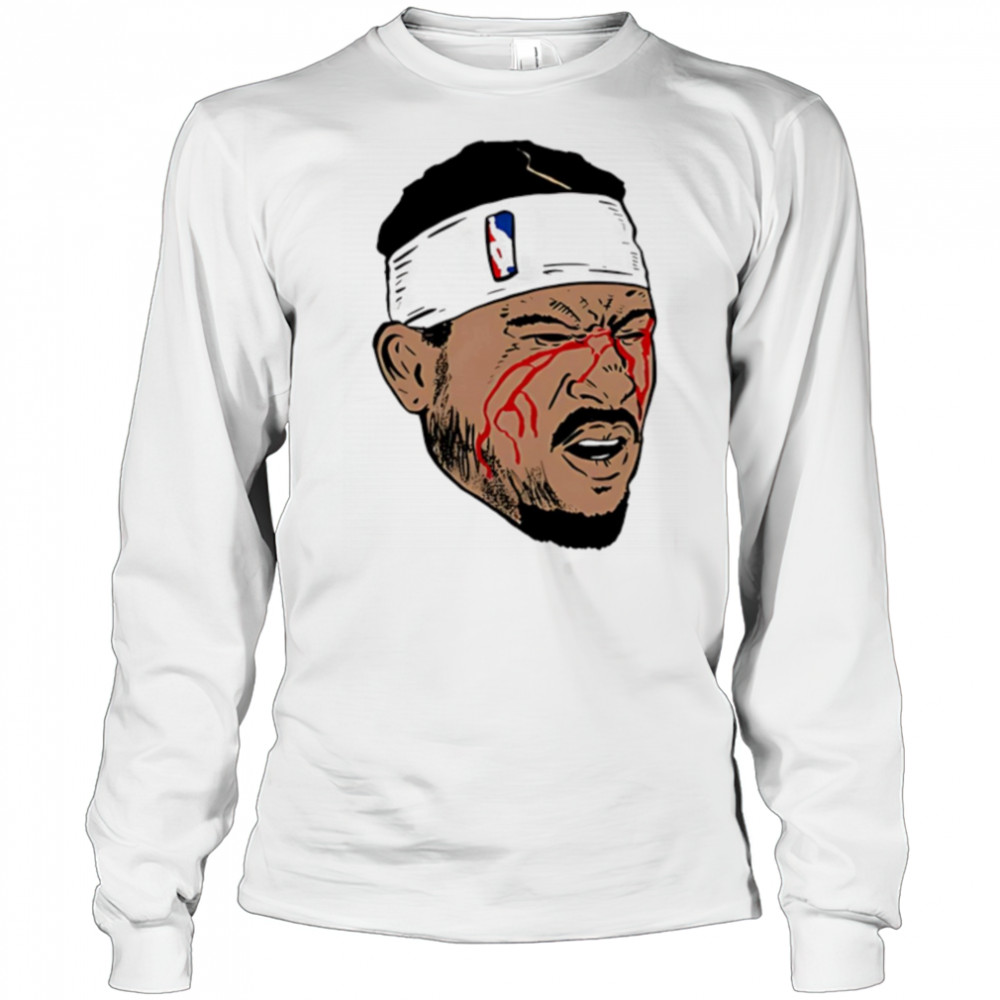 Josh Hart Knicks Playoffs head shirt Long Sleeved