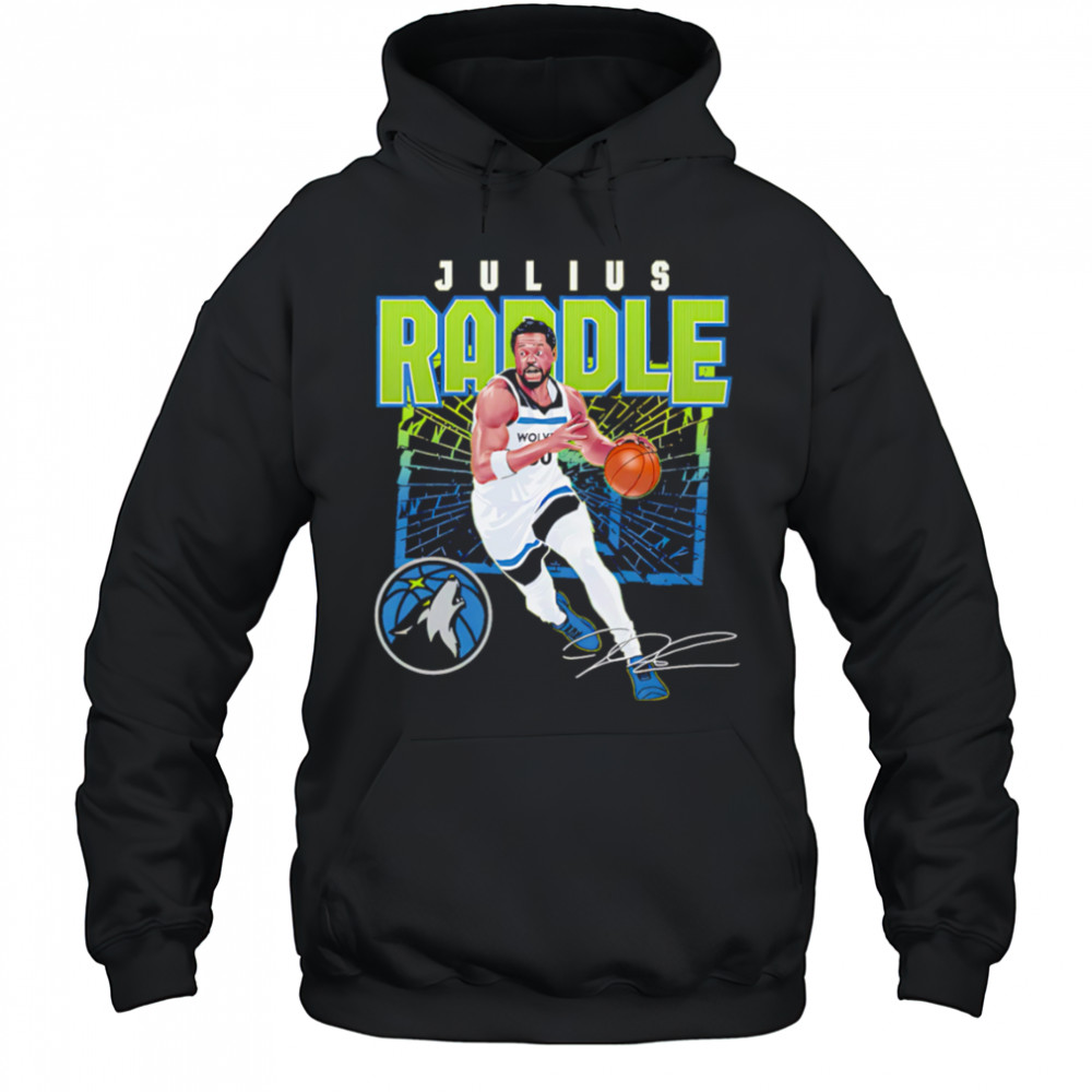Julius Randle Minnesota Timberwolves Shattered shirt Hoodie