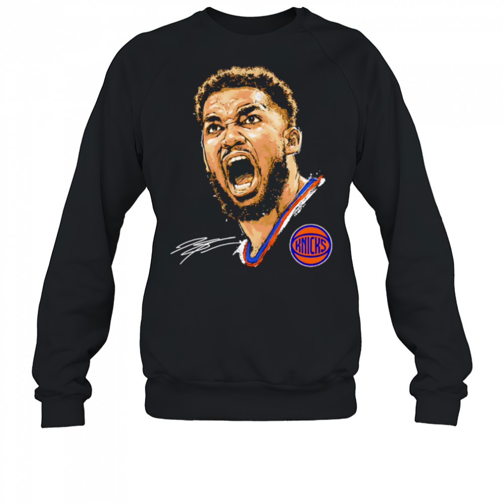 Karl-Anthony Towns New York Knicks Portrait shirt Sweatshirt