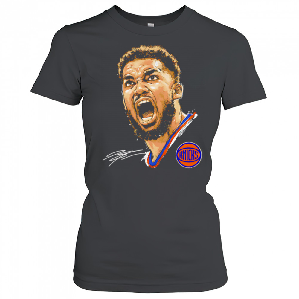 Karl-Anthony Towns New York Knicks Portrait shirt Women's T-shirt