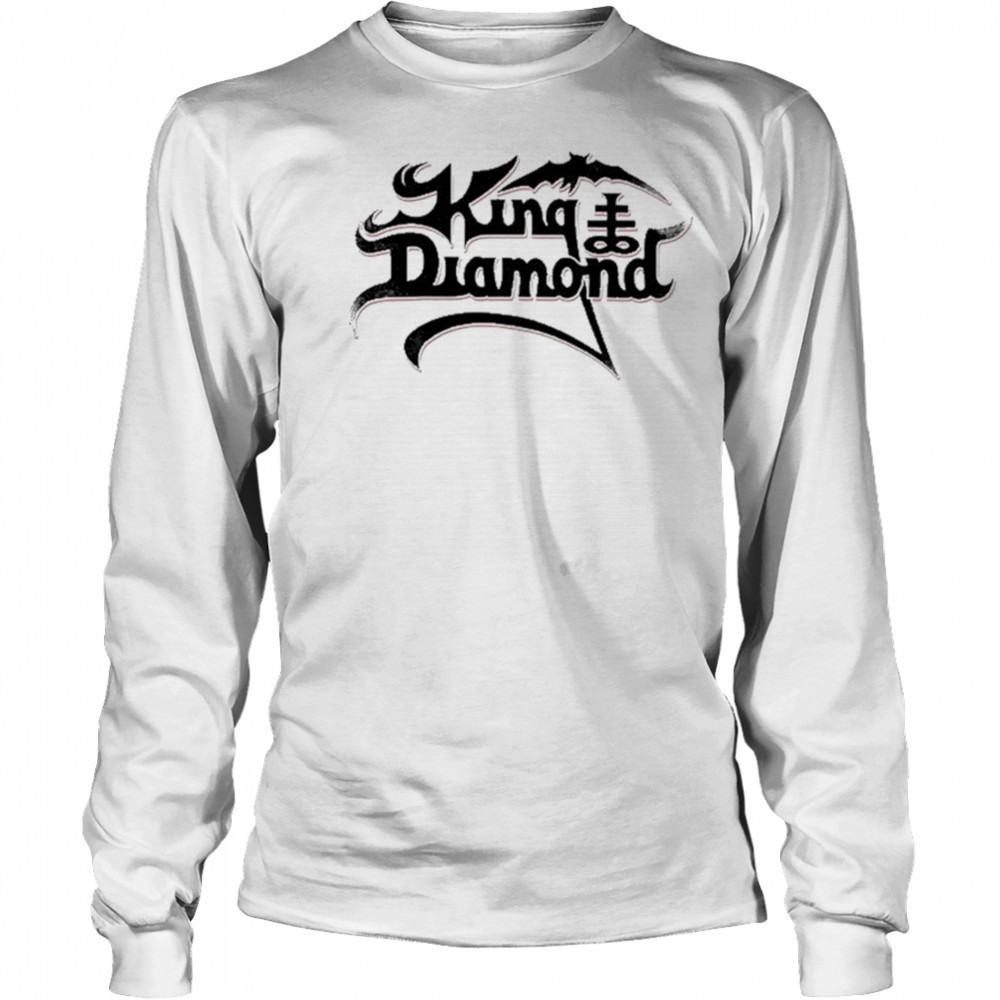 King Diamond Logo T-shirt Long Sleeved