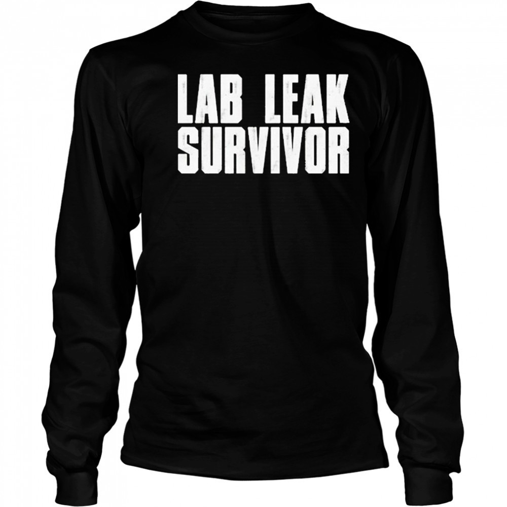 Lab Leak Survivor T-shirt Long Sleeved