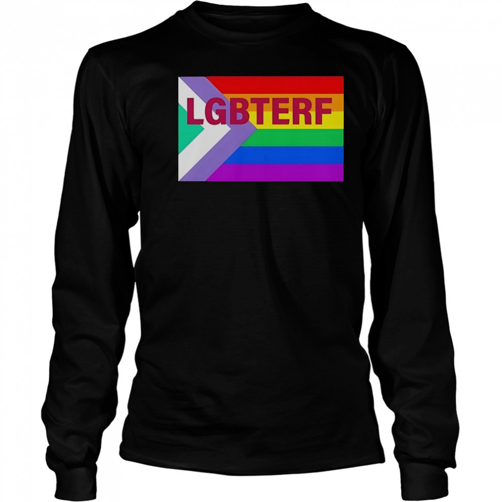 LGBTERF LGBT Flag T-Shirt Long Sleeved