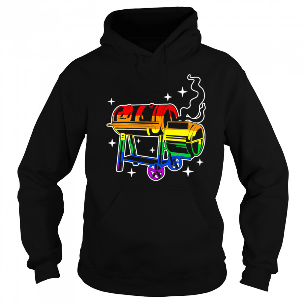 LGBTQ Pride Gay Smoker and Smoking BBQ shirt Sweatshirt
