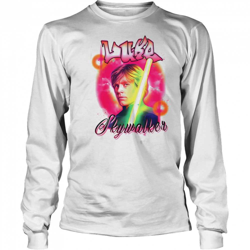 Luke Skywalker colorful shirt Long Sleeved