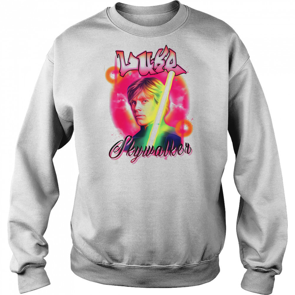 Luke Skywalker colorful shirt Hoodie