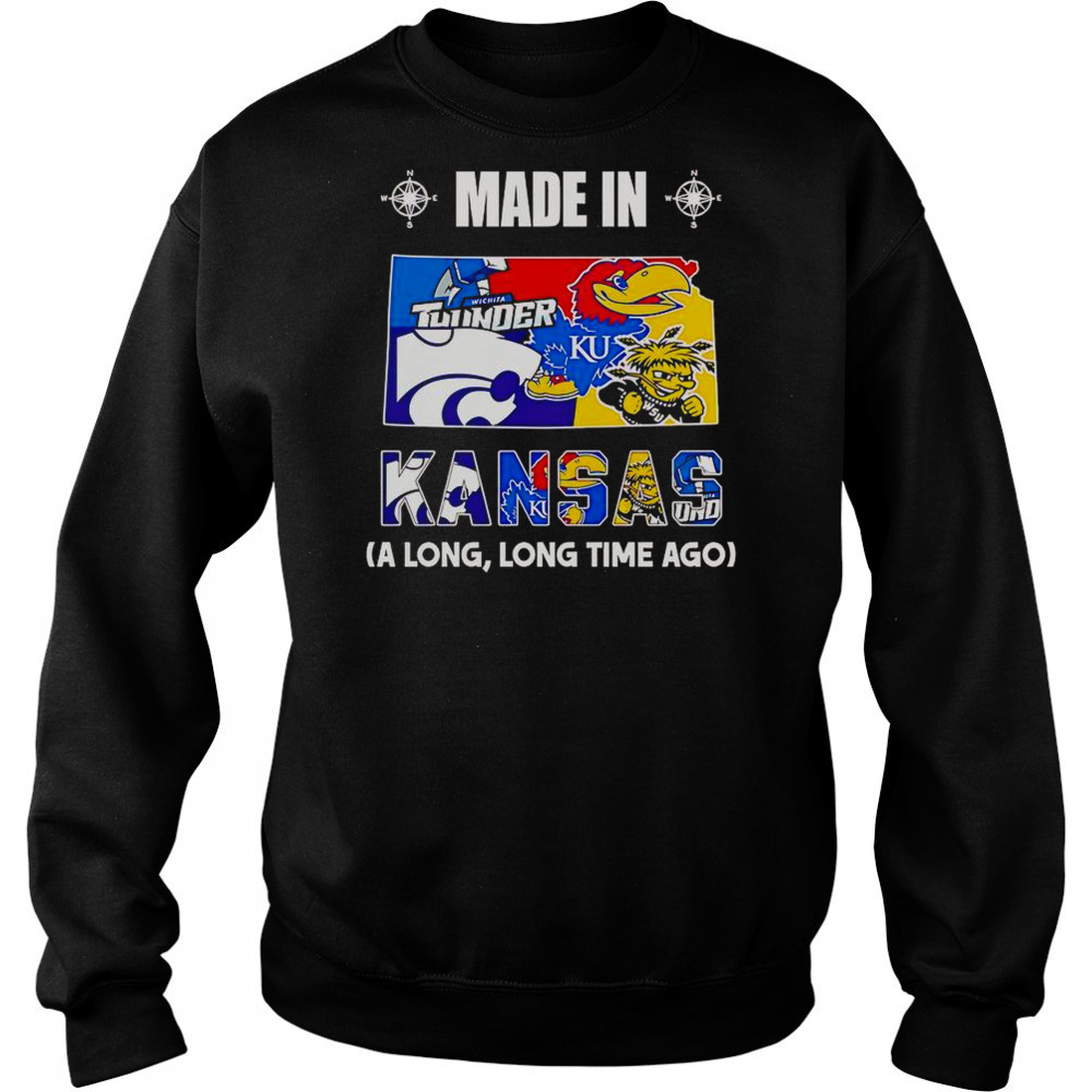 Made In Kansas A Long Long Time Ago T-Shirt Hoodie