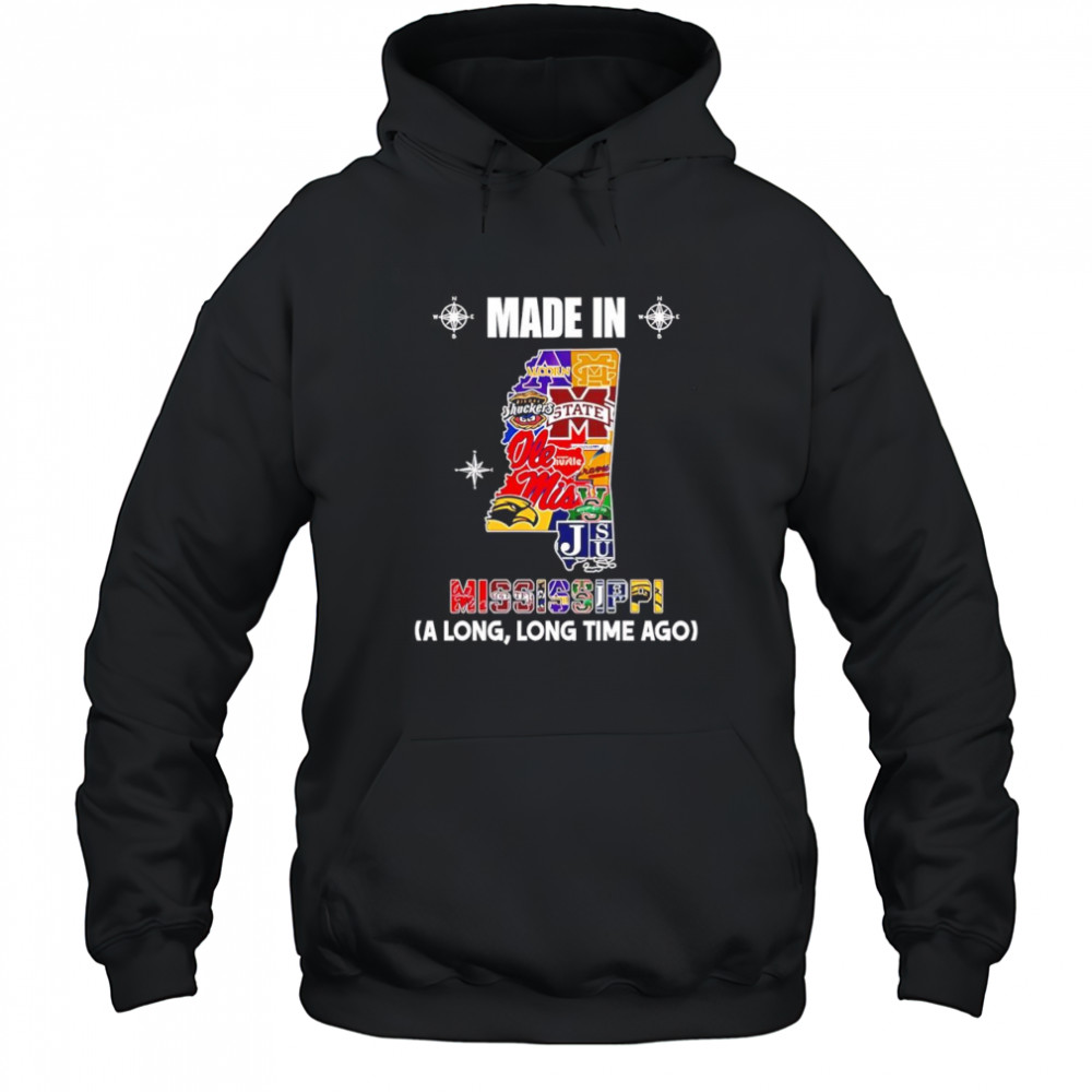 Made in Mississippi a long long time ago shirt Hoodie