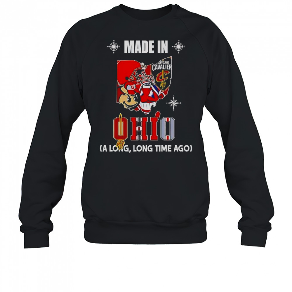Made In Ohio A Long And Long Time Ago Logos In Map 2025 Shirt Sweatshirt