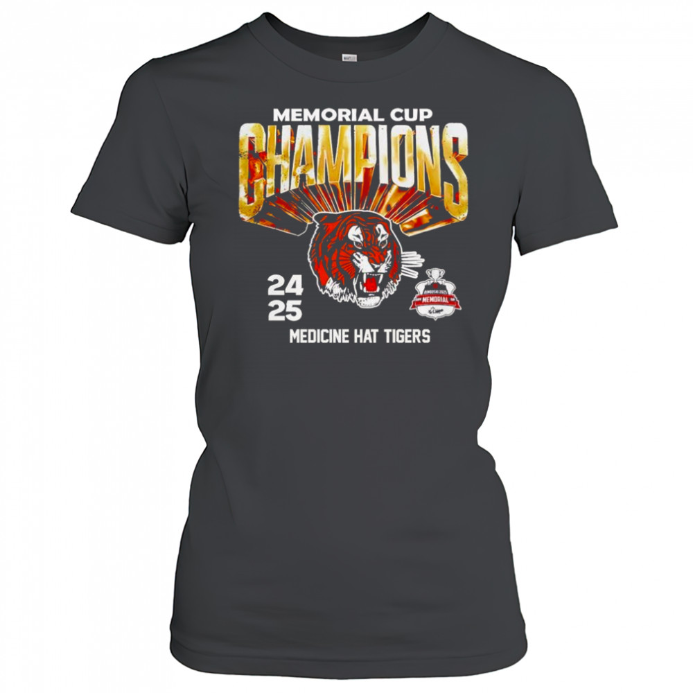 Memorial Cup Champions 2024 2025 Medicine Hat Tigers Shirt Women's T-shirt