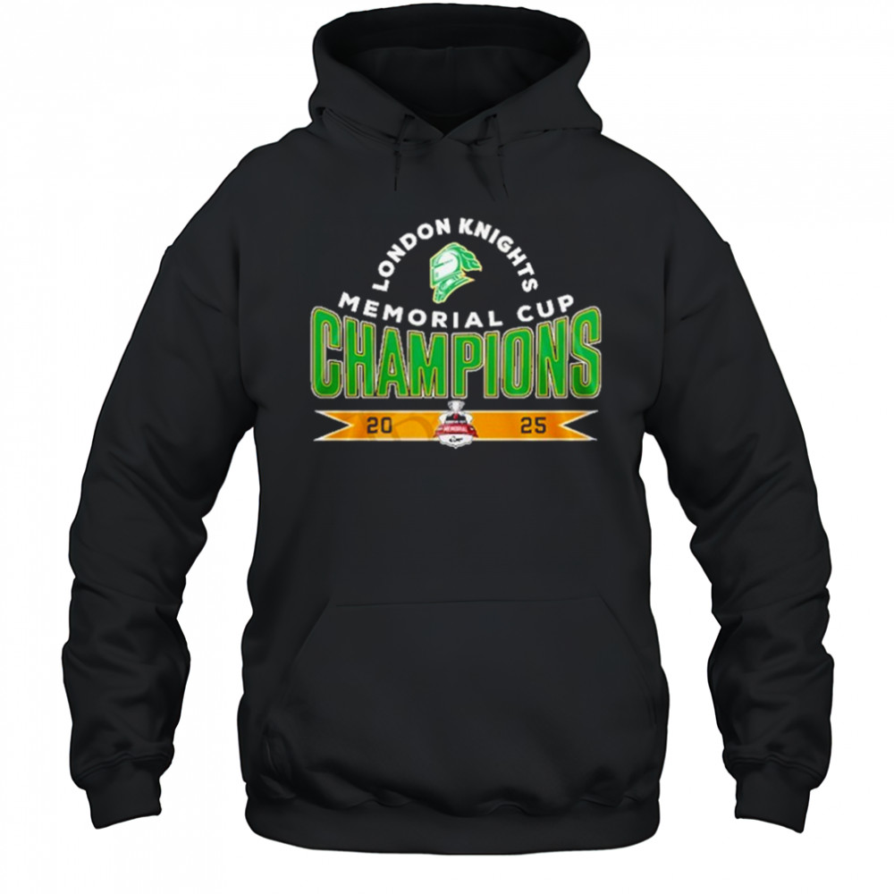 Memorial Cup Champions 2025 London Knights shirt Hoodie