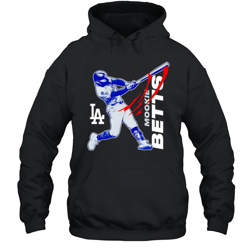 Mookie Betts Royal Los Angeles Baseball Player shirt Hoodie