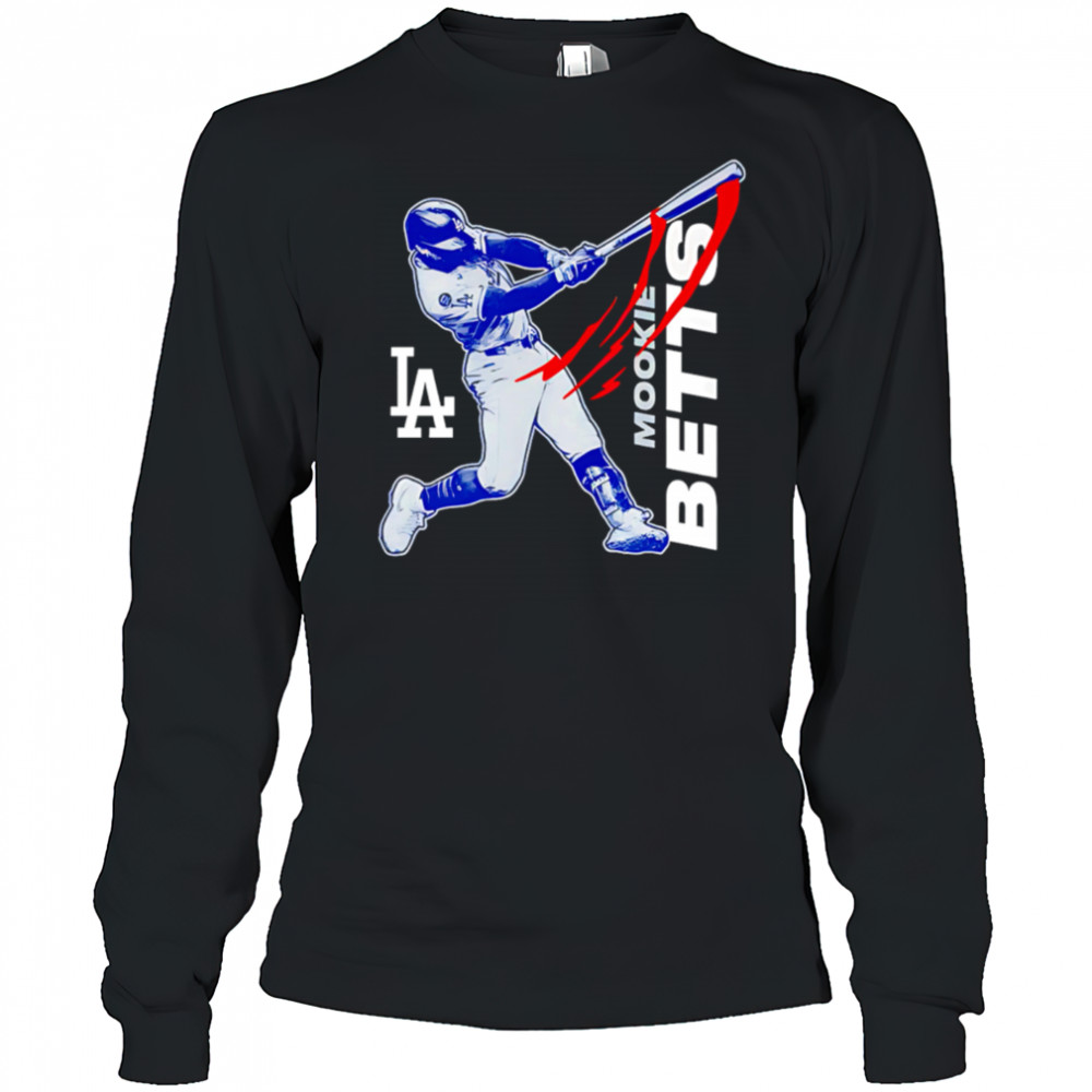 Mookie Betts Royal Los Angeles Baseball Player shirt Long Sleeved