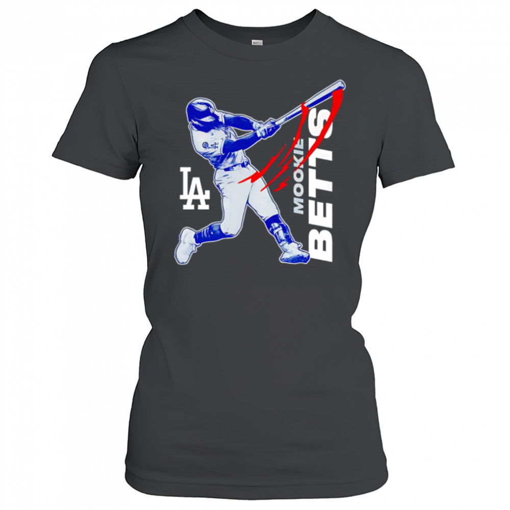 Mookie Betts Royal Los Angeles Baseball Player shirt Women's T-shirt