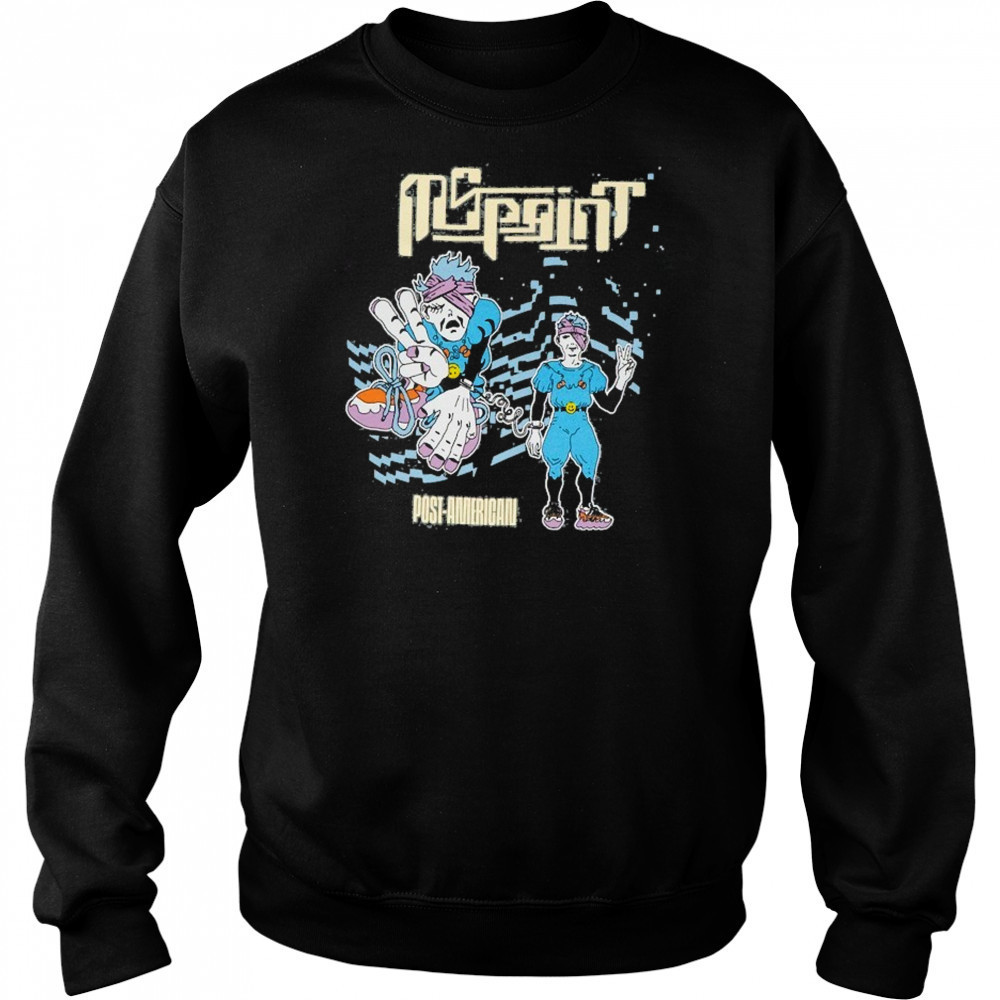 Mspaint Post American T-shirt Hoodie