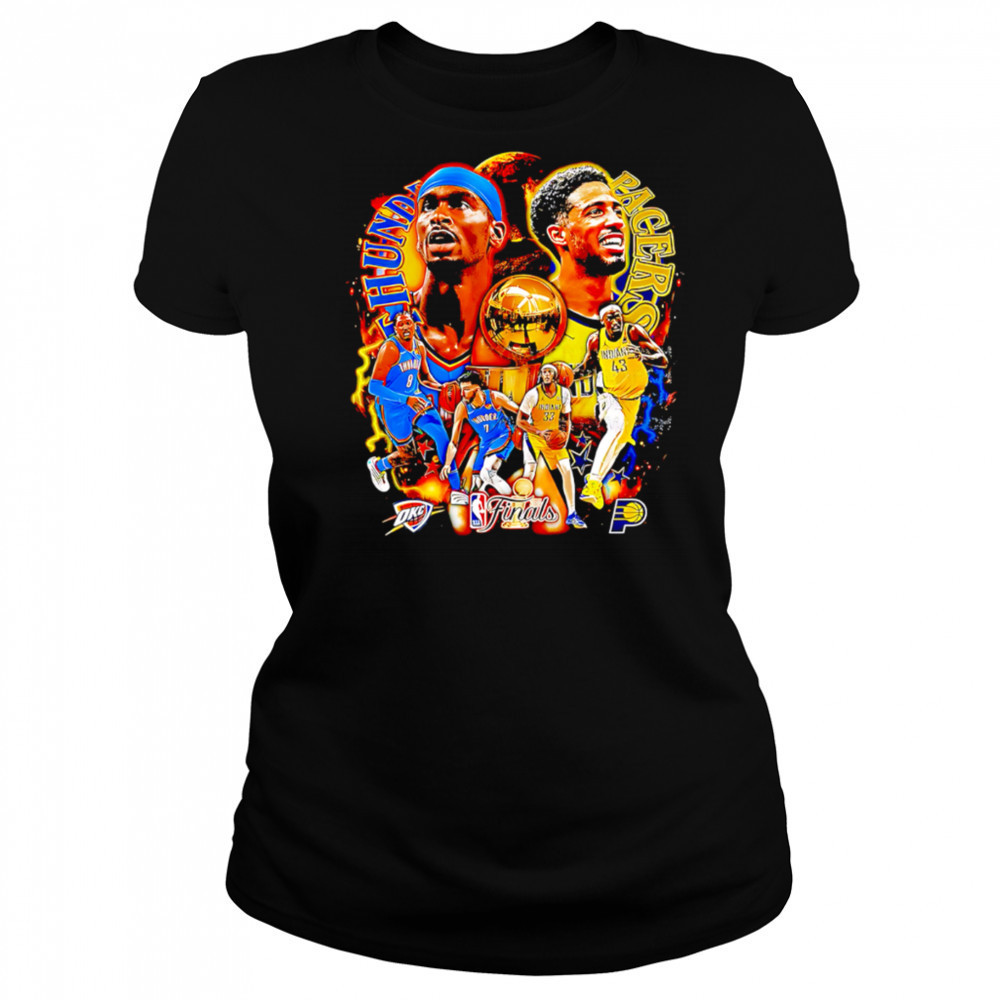NBA Finals 2025 OKC Thunder vs Indiana Pacers shirt Women's T-shirt