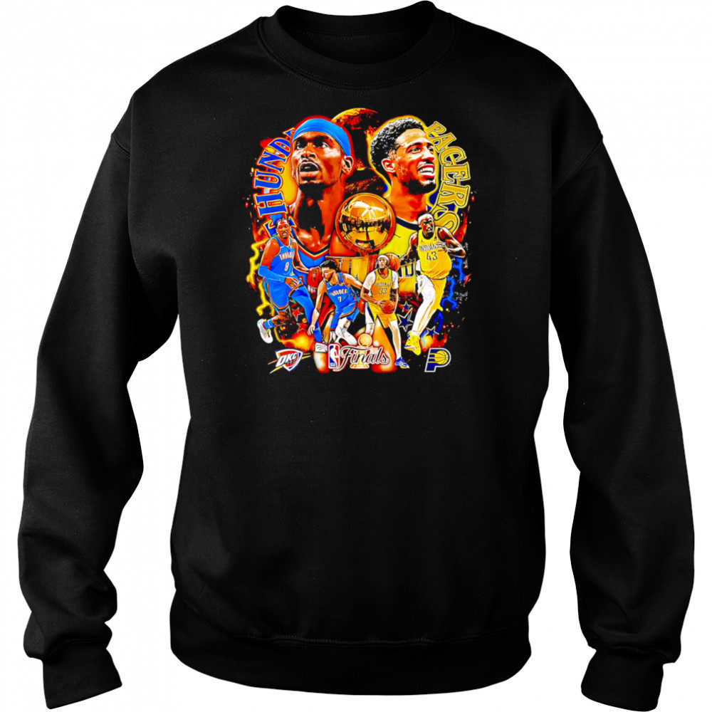 NBA Finals 2025 OKC Thunder vs Indiana Pacers shirt Hoodie