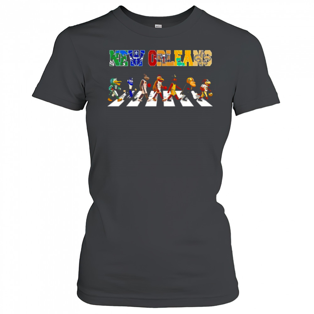 New Orleans Abbey Road mascot shirt Women's T-shirt