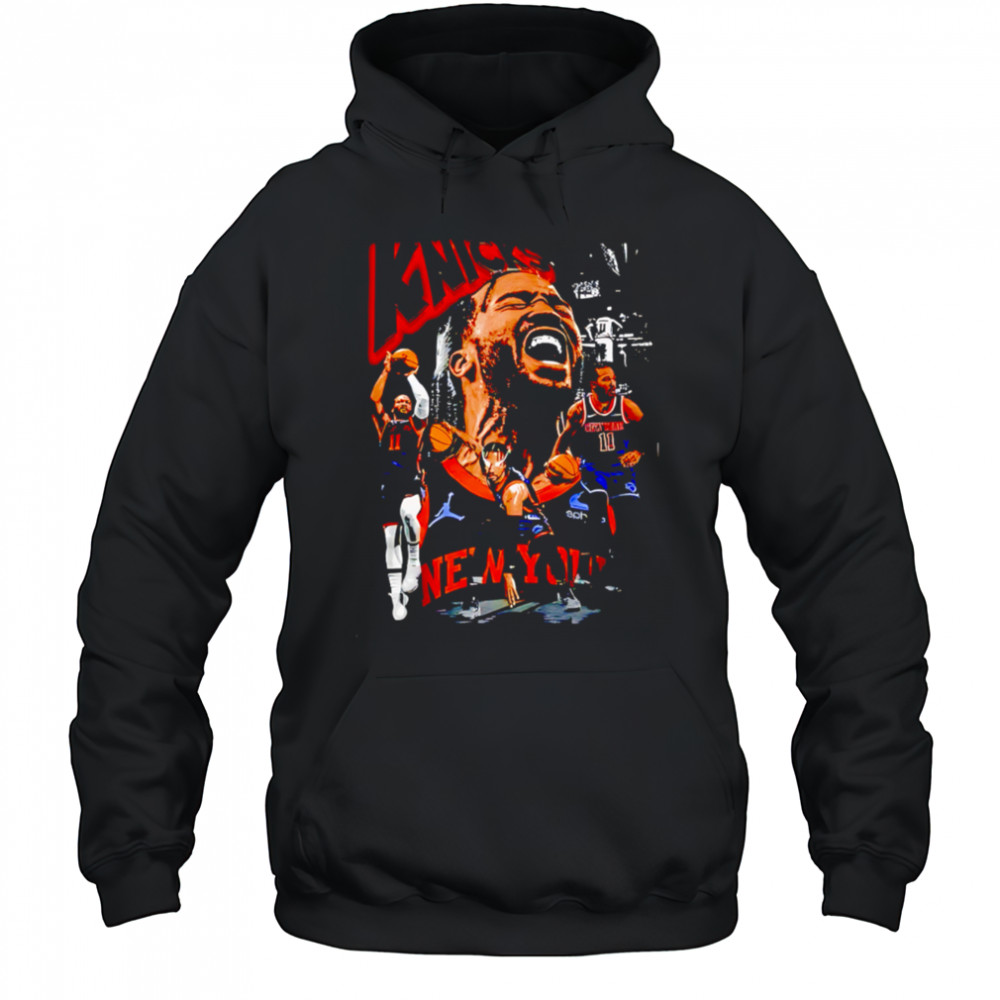 New York Knicks Brunson On Shaka Heavyweight Garment Dyed shirt Hoodie