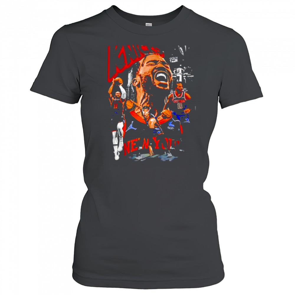 New York Knicks Brunson On Shaka Heavyweight Garment Dyed shirt Women's T-shirt