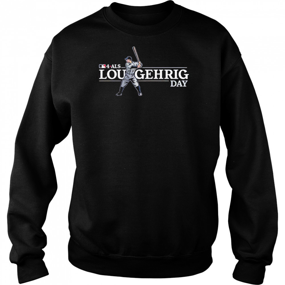 New york yankees x 2025 lou gehrig day shirt Hoodie