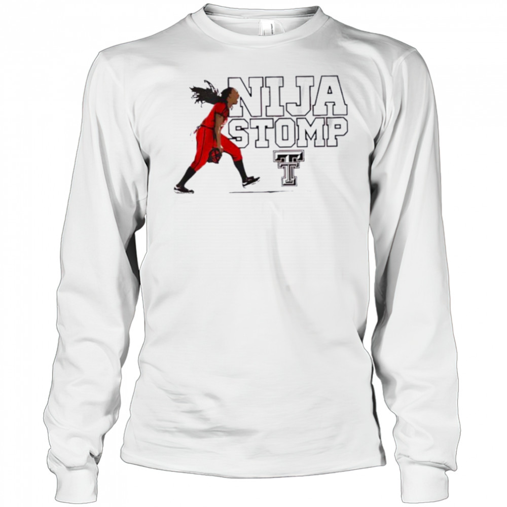 NiJaree Canady Texas Tech Red Raiders softball Nija Stomp T shirt Long Sleeved