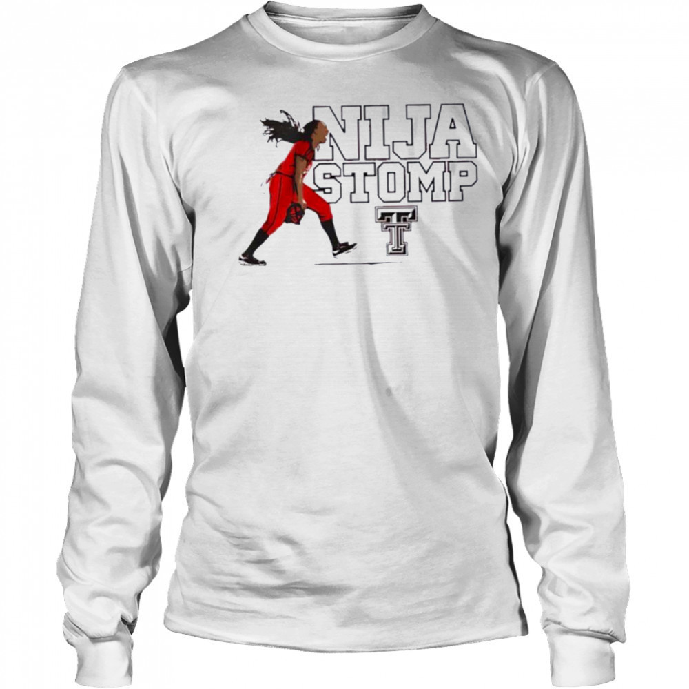 NiJaree Canady Texas Tech Red Raiders softball Nija Stomp T shirt Long Sleeved