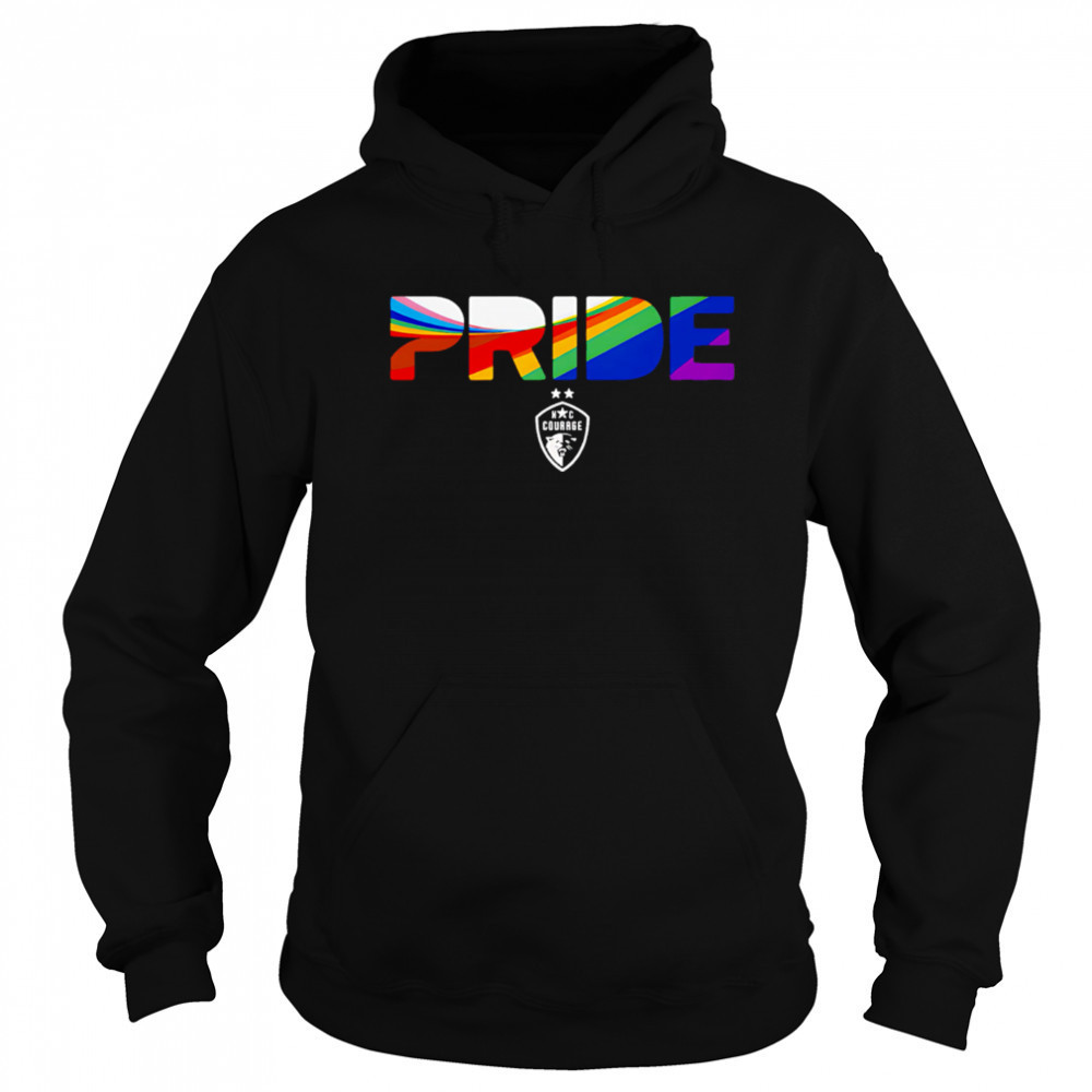 North Carolina Courage Pride Stripes 2025 shirt Sweatshirt