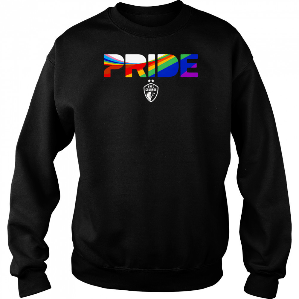 North Carolina Courage Pride Stripes 2025 shirt Hoodie