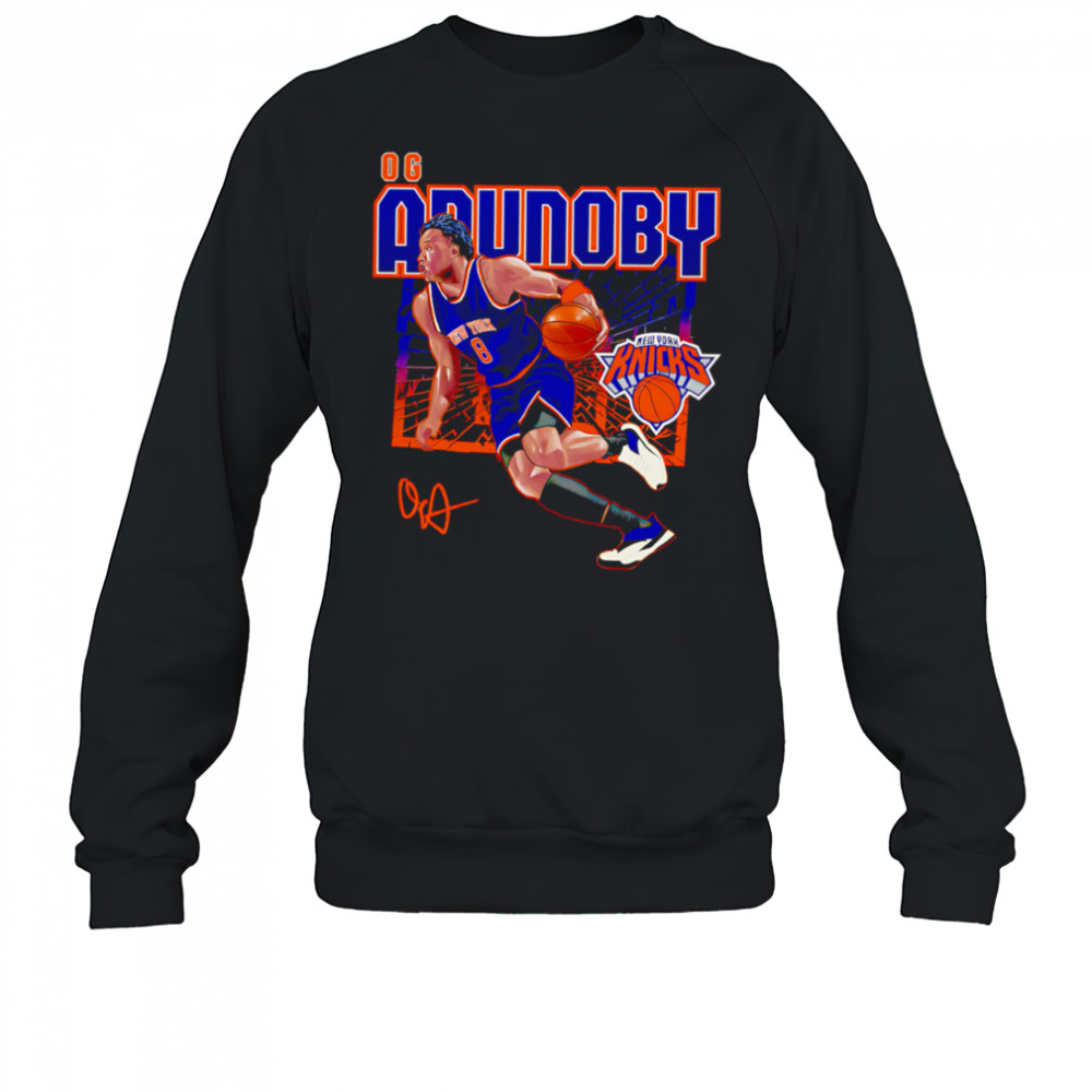 OG Anunoby New York Knicks Shattered shirt Sweatshirt
