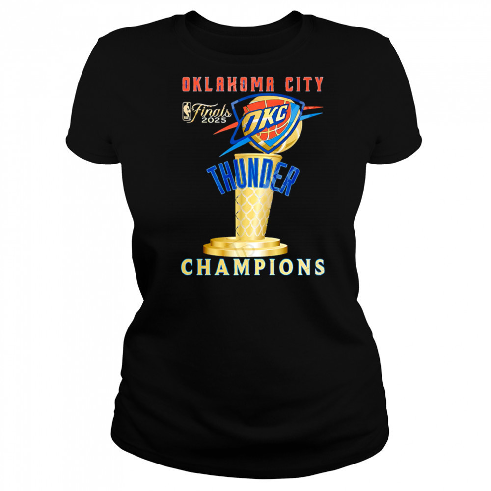 Oklahoma City Thunder Finals 2025 Champions Limited shirt Women's T-shirt