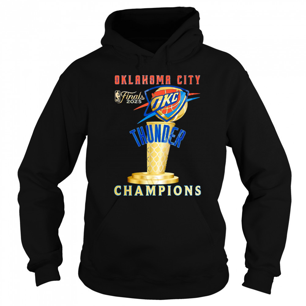 Oklahoma City Thunder Finals 2025 Champions Limited shirt Sweatshirt